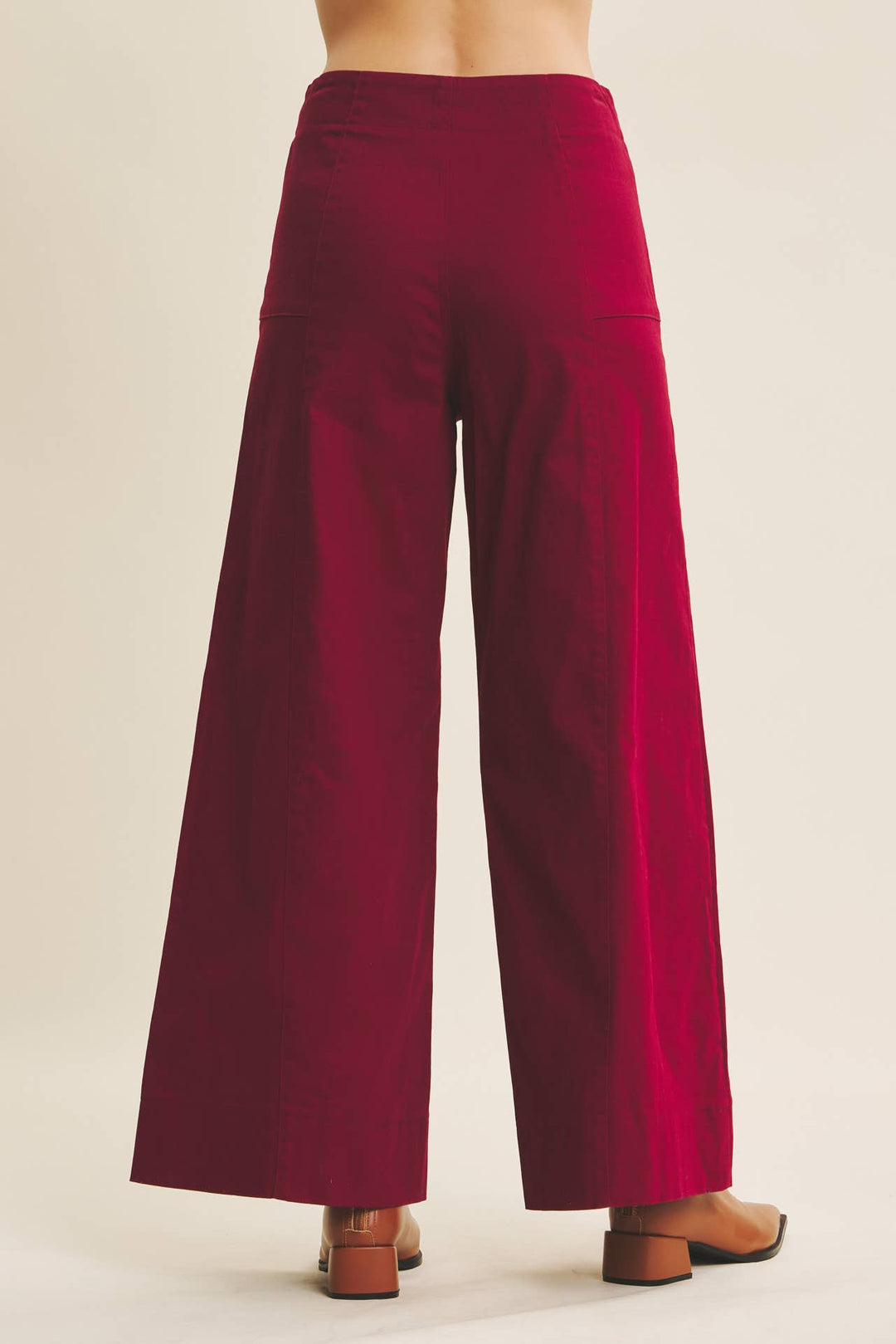 Everyday Essential Stretchy Wide-Leg Pants -2 Colors