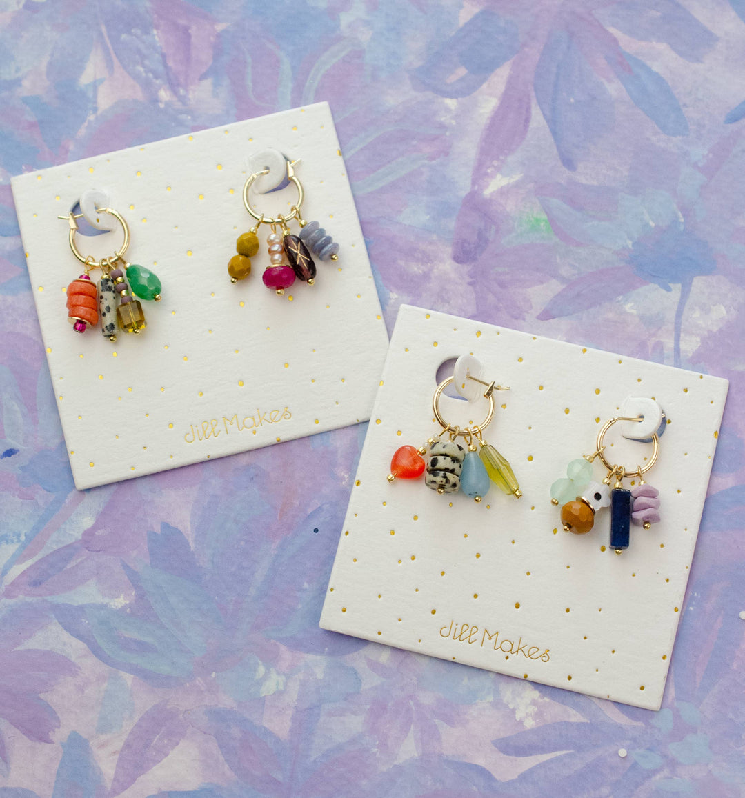 Jewel Tone Rhea Earrings