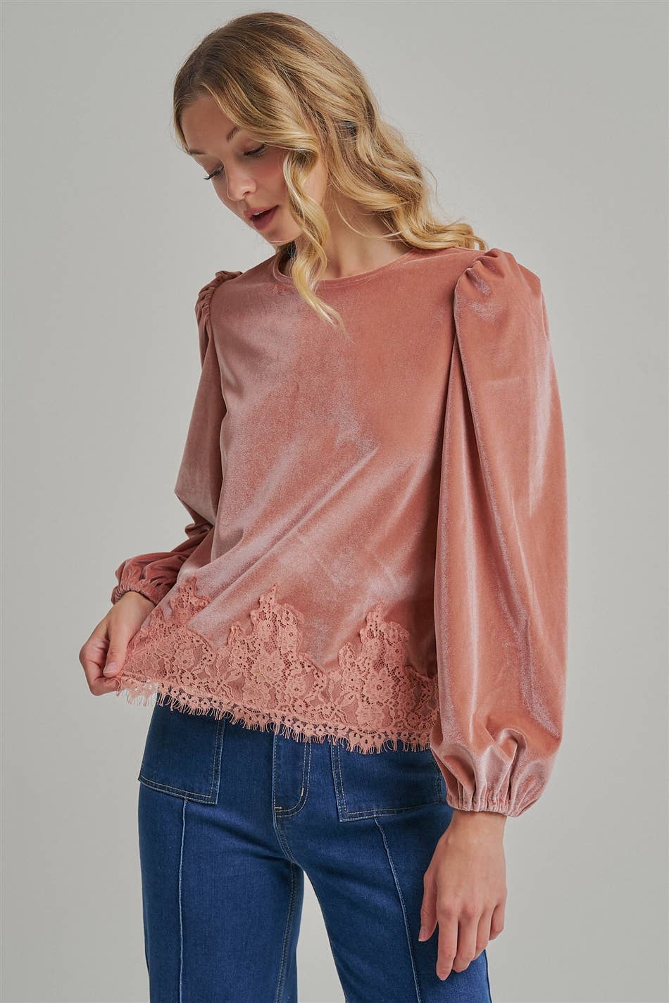 Velvet Holiday Blouse