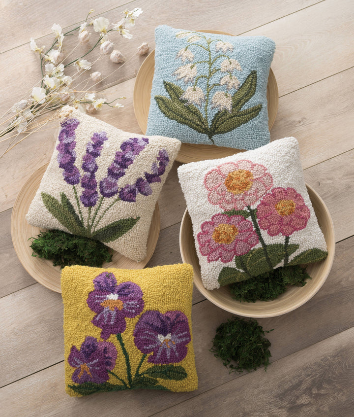 Zinnia Hook Pillow