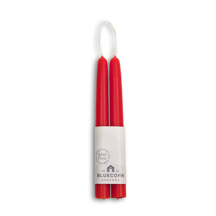 Ivory Beeswax Tapers, 4 Sizes