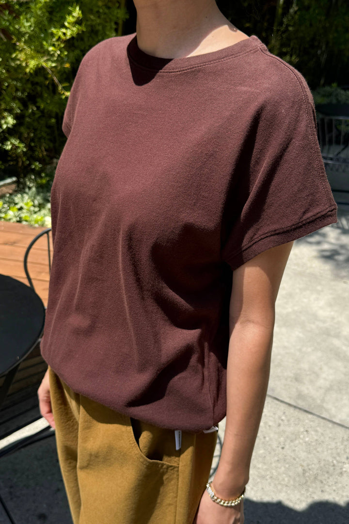 Ease Tee in Dark Cacao