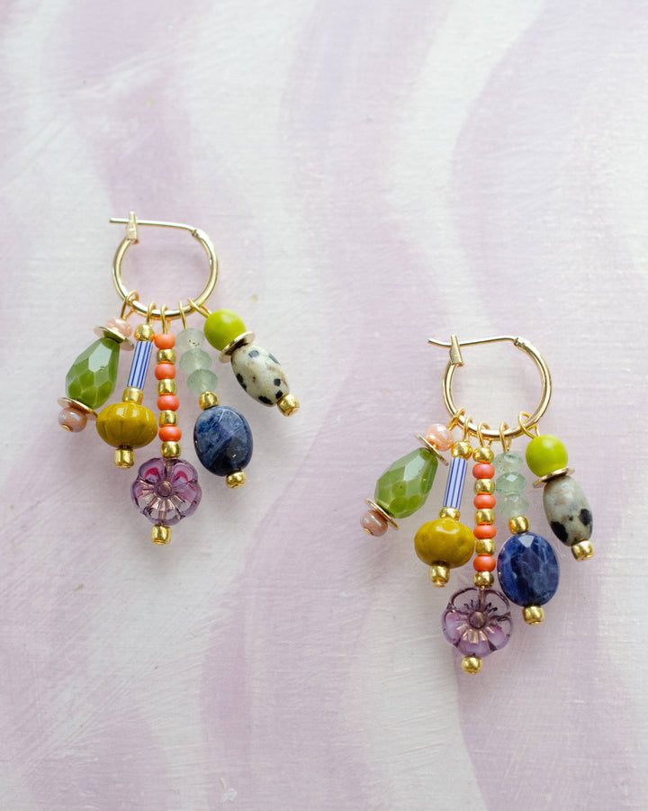 Quinn Charm Dangle Earrings