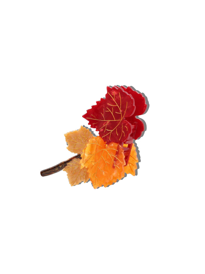 Japanese Maple Branch Claw Hair Clip, Hand Painted | Eco-Friendly