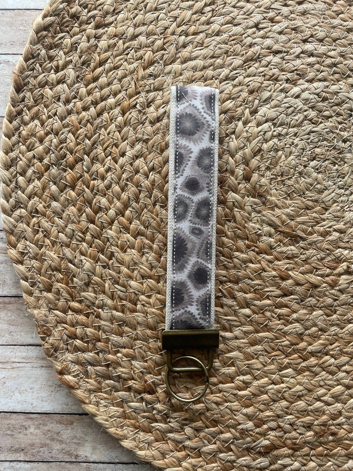 Petoskey Stone Keychain Wristlet