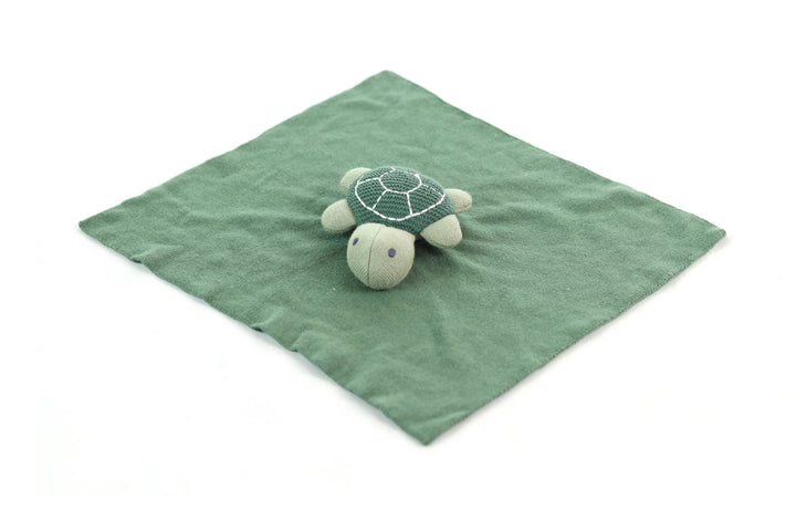 Turtle Lovey Security Blanket
