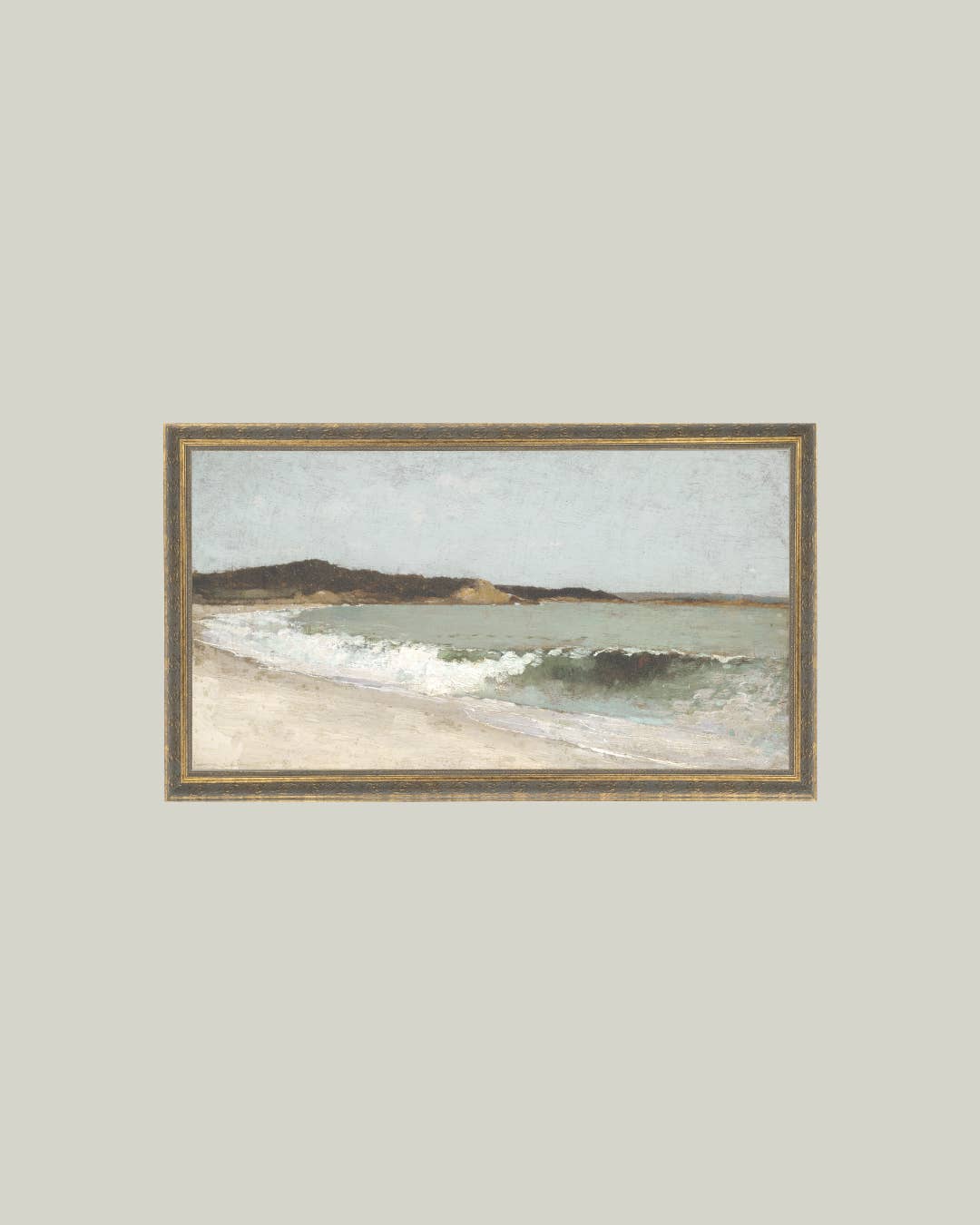Beach Landscape Framed Art, 7x5