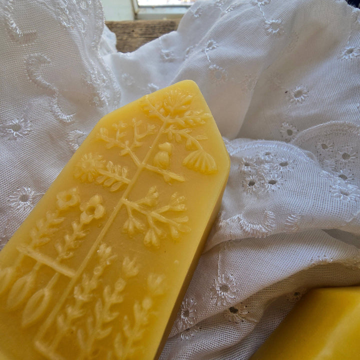 Making a House a Home Beeswax Candle