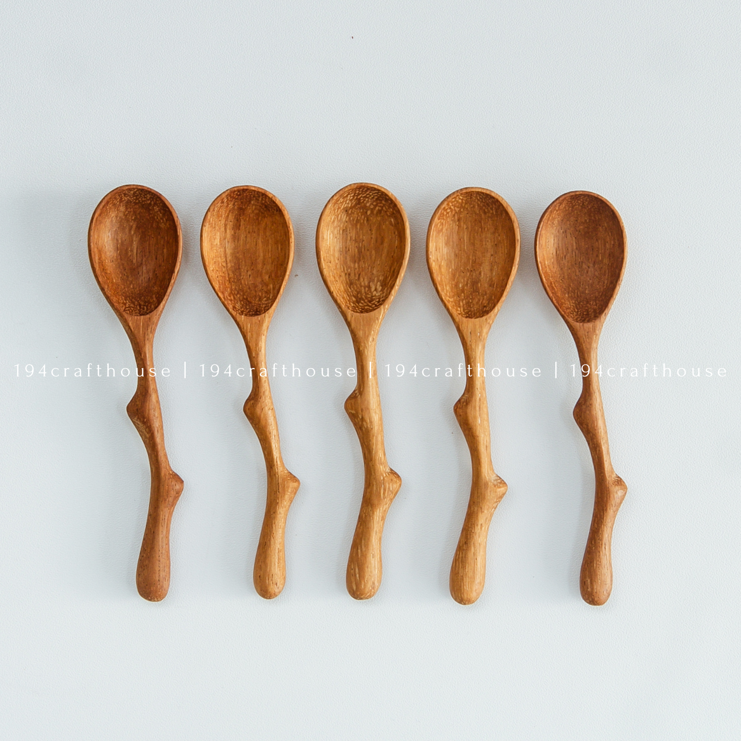 194 Craft House Twig Handle Spice Spoon - Thumbnail 4