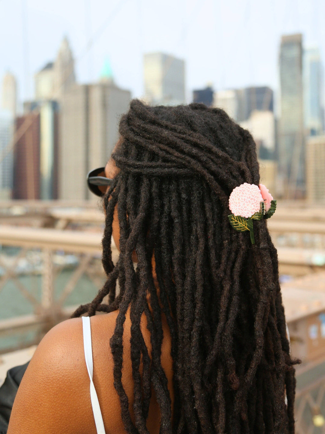 Hydrangea Hair Clip, 2 Colors