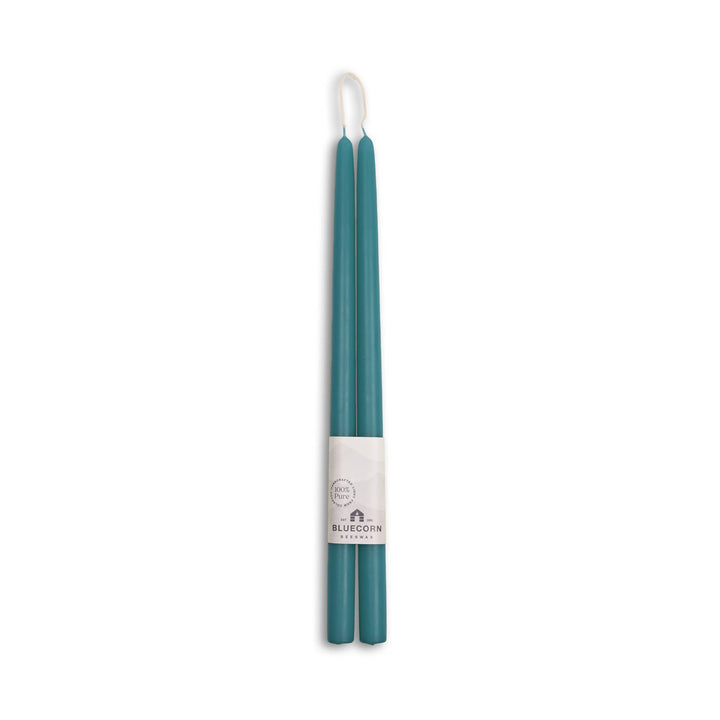 Sky Blue Beeswax Tapers, 3 Sizes