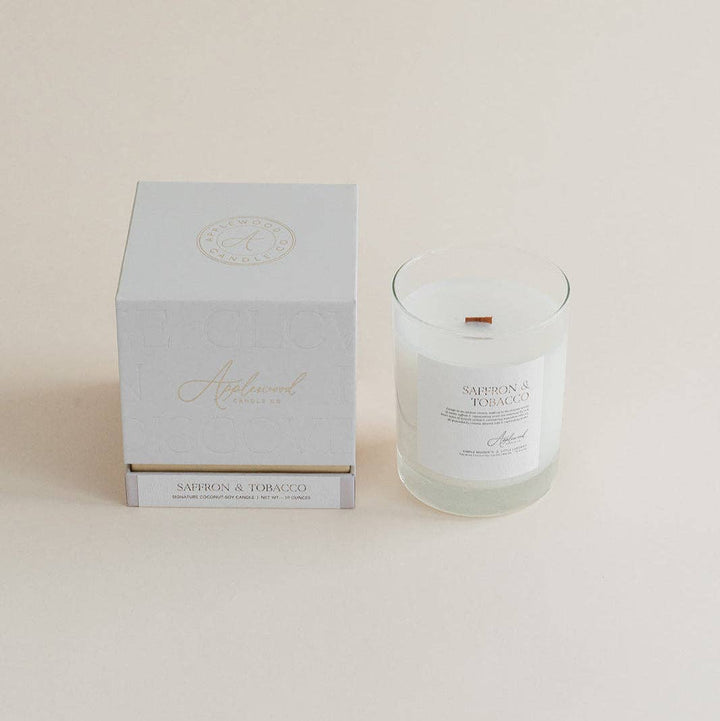 Saffron &amp; Tobacco Candle, 2 Sizes