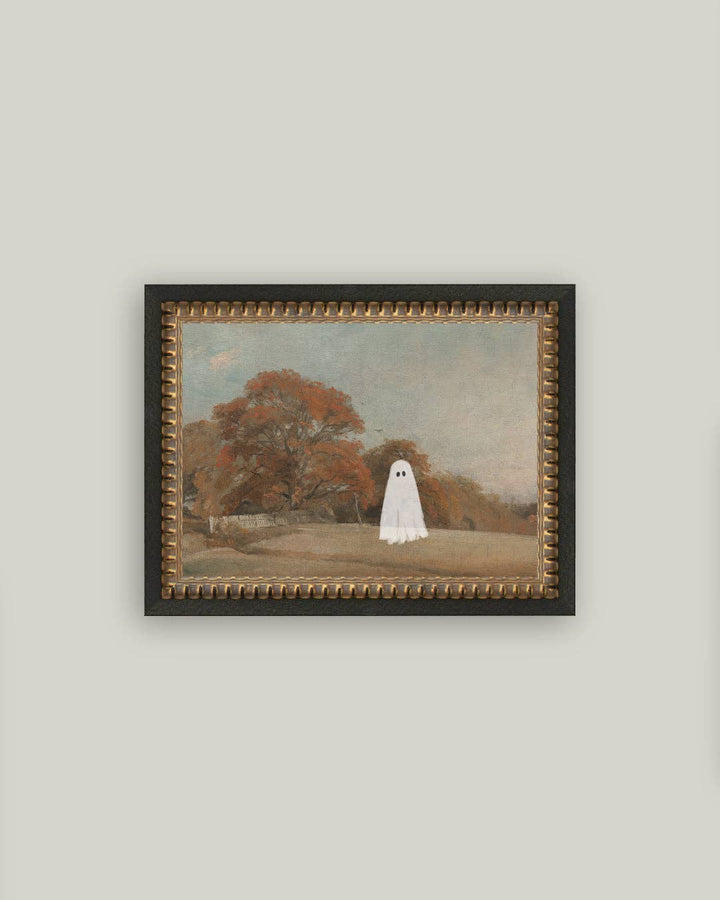 Field Ghost Framed Antique Art, 2 Sizes