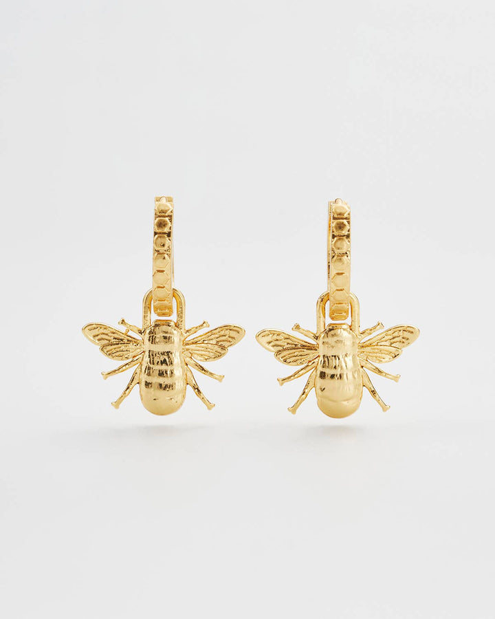 Bee Huggie Earrings
