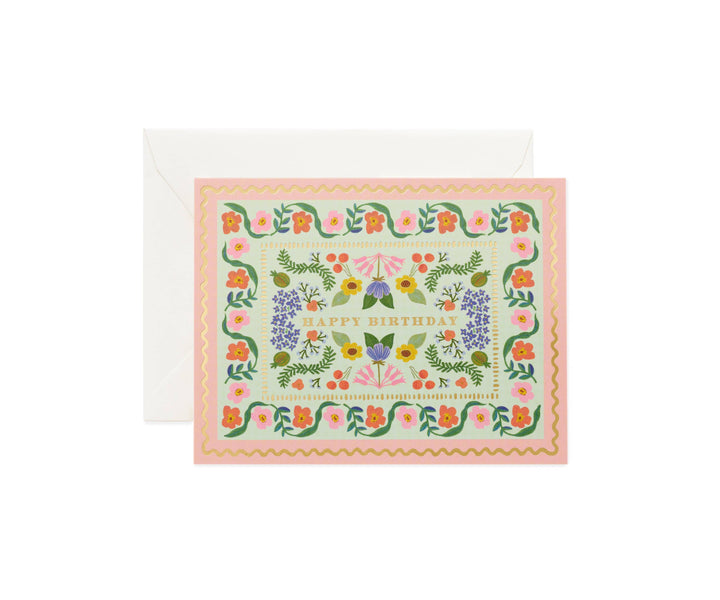 Rifle Paper Co. - Sicily Garden Birthday Card