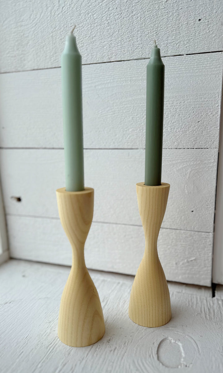 Hourglass Tall Taper Holder | Northport Workshop