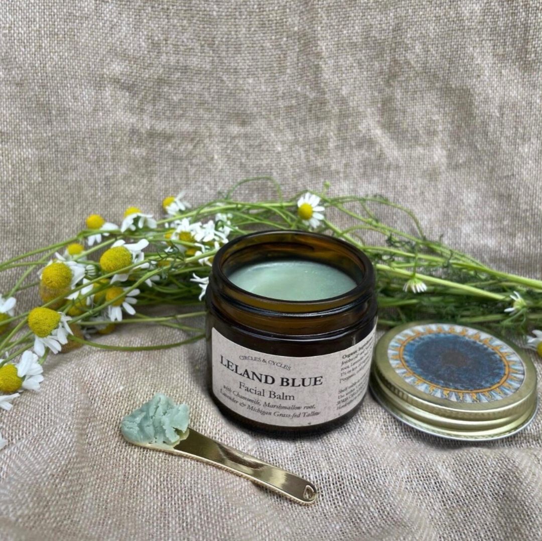 Leland Blue Tallow Balm | Circles and Cycles in Northport, MI