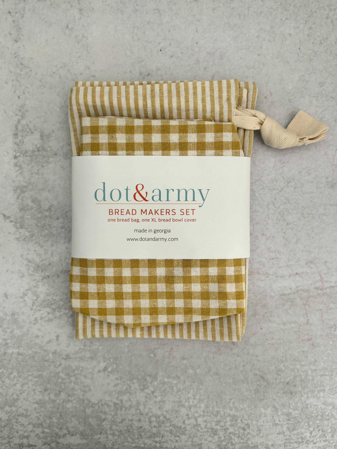 Stripe and Check Bread Makers Set | Dot and Army