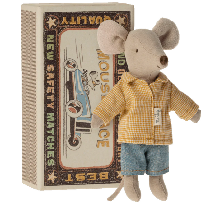 Big Brother Mouse in Matchbox | Maileg