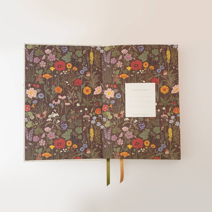 Botanist Linen Bound Journal | Botanica Paper Co.