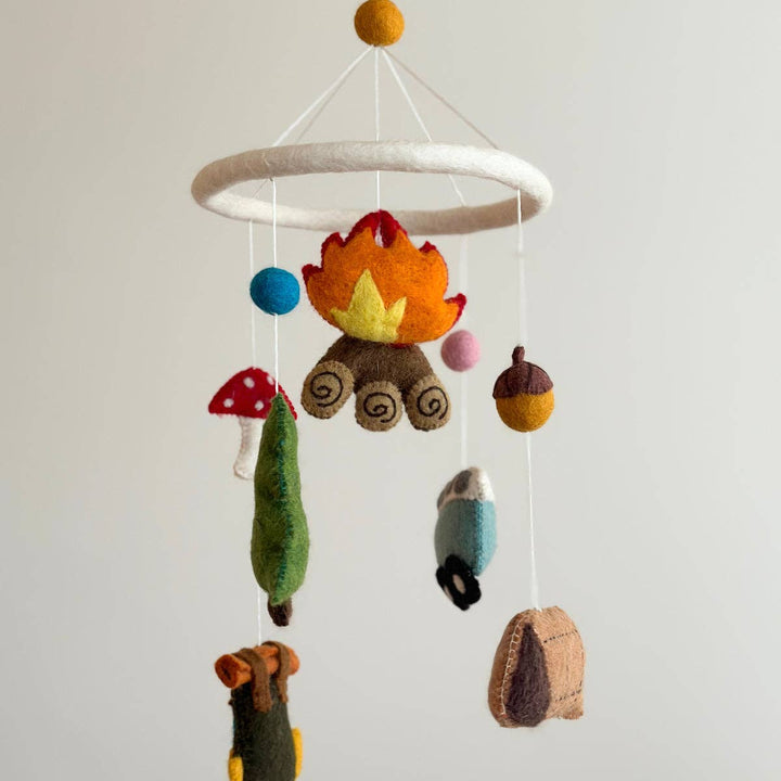 Camping Baby Mobile