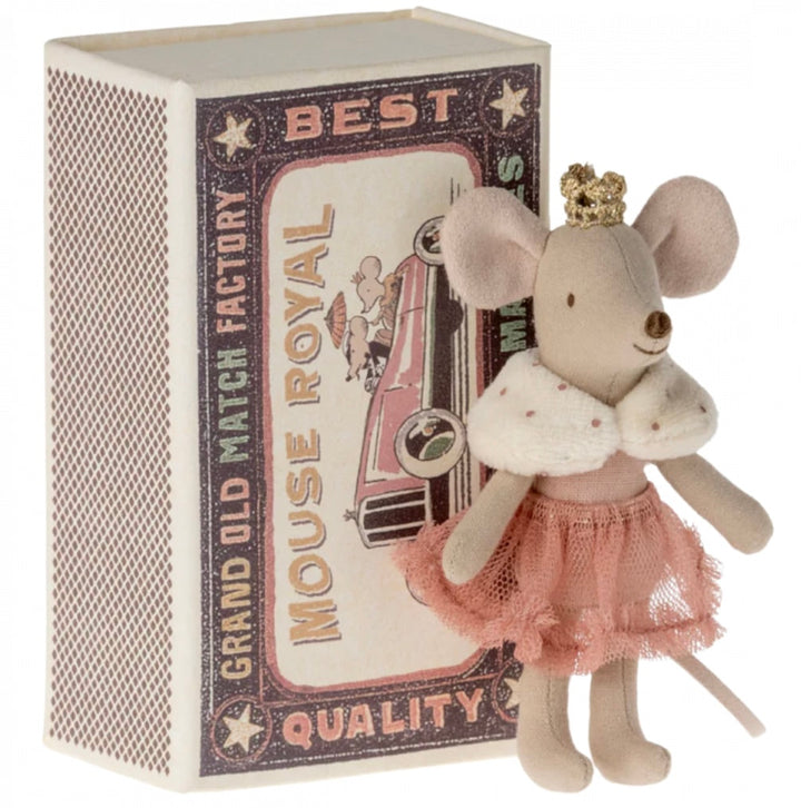 Princess Mouse Little Sister in Matchbox | Maileg