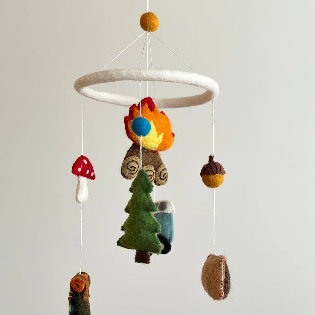 Camping Baby Mobile