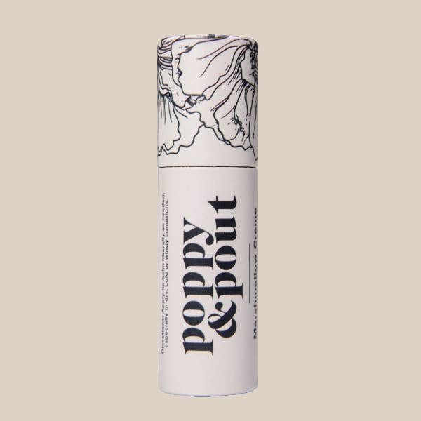 Marshmallow Creme Lip Balm | Poppy & Pout