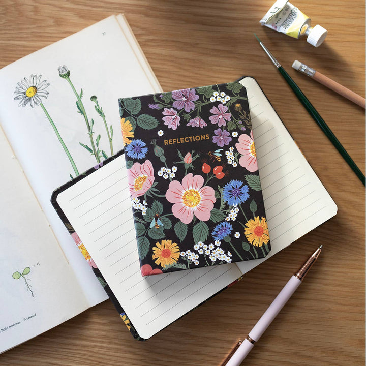 Floral Reflections Hardcover Notebook | Botanica Paper Co.