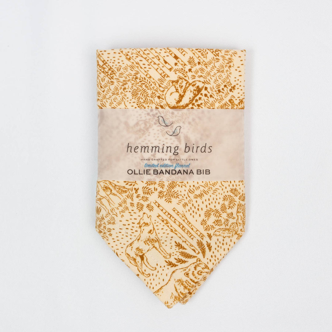 Ollie Bandana Bib in Woodland | Hemming Birds