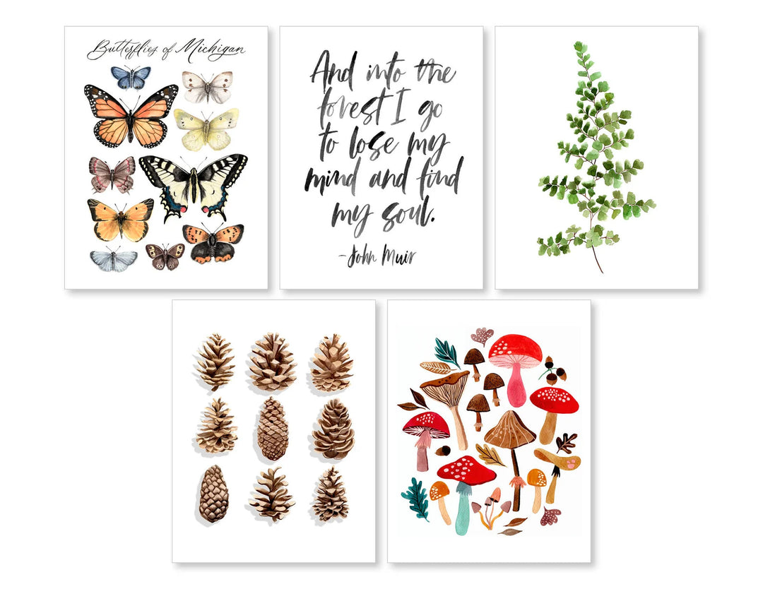 Nature Greeting Card Set | NorthHouse Creative Co.