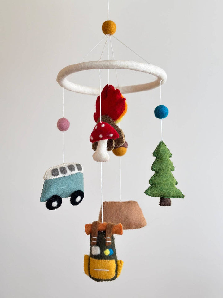 Camping Baby Mobile