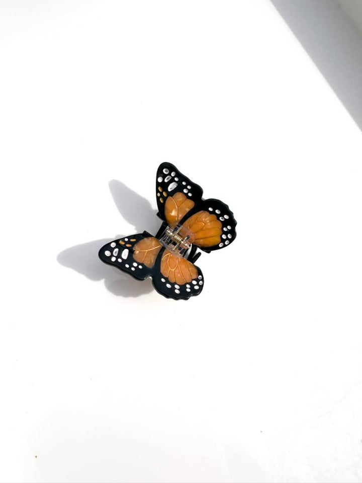 Mini Monarch Claw Hair Clip | Solar Eclipse