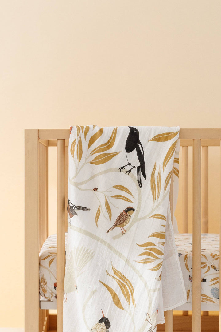 For the Birds Swaddle | Clementine Kids