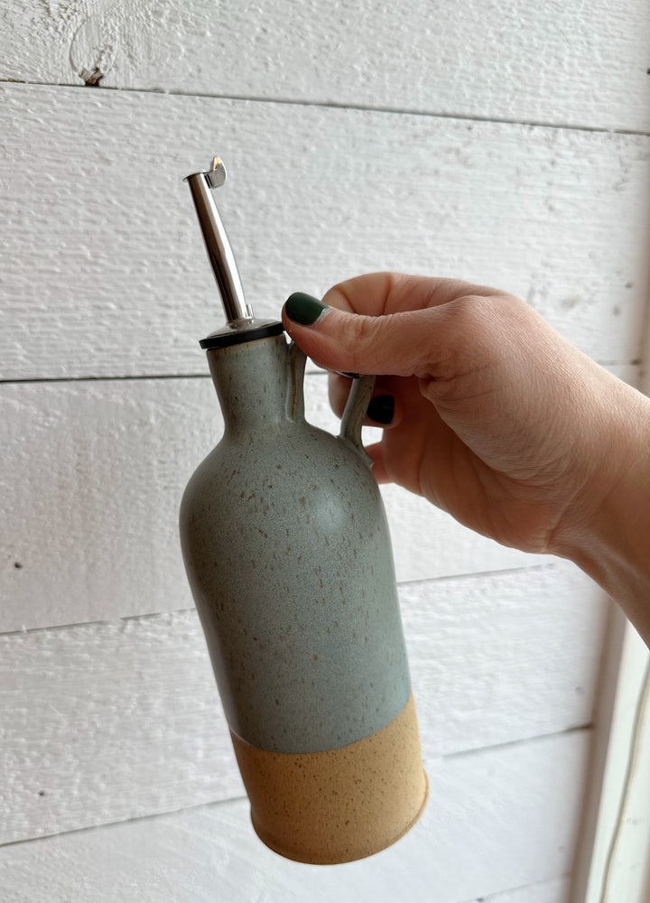 Olive Oil Bottle (Multiple Colors) | Schyler the Potter, Made in MI