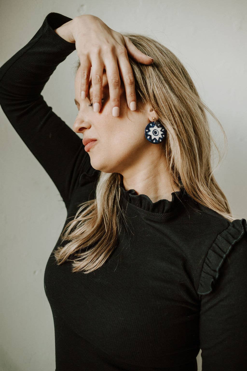 Arch Stud Pueblo-inspired Statement Earrings | Crown & Heart