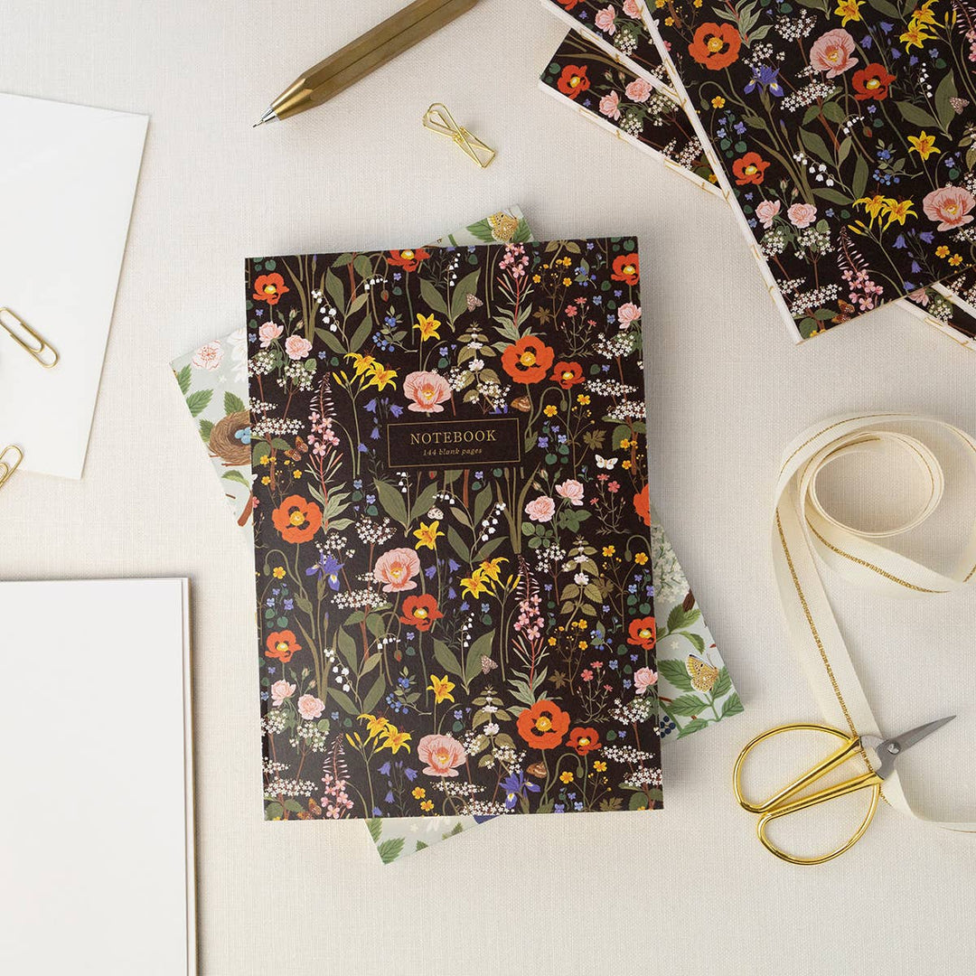 Wild Flowers Deluxe Notebook | Botanica Paper Co.