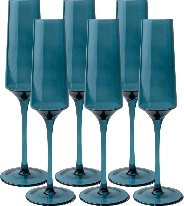 Individual Champagne Flute | Saludi Glassware
