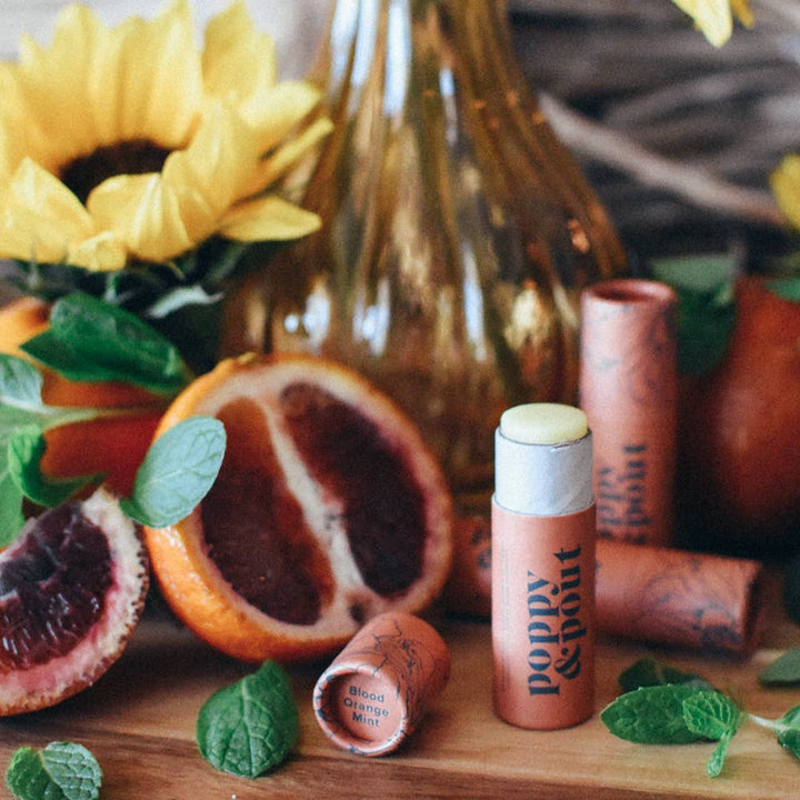 Blood Orange Mint Lip Balm | Poppy & Pout