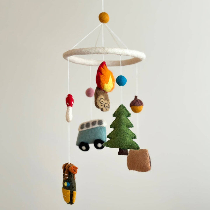 Camping Baby Mobile