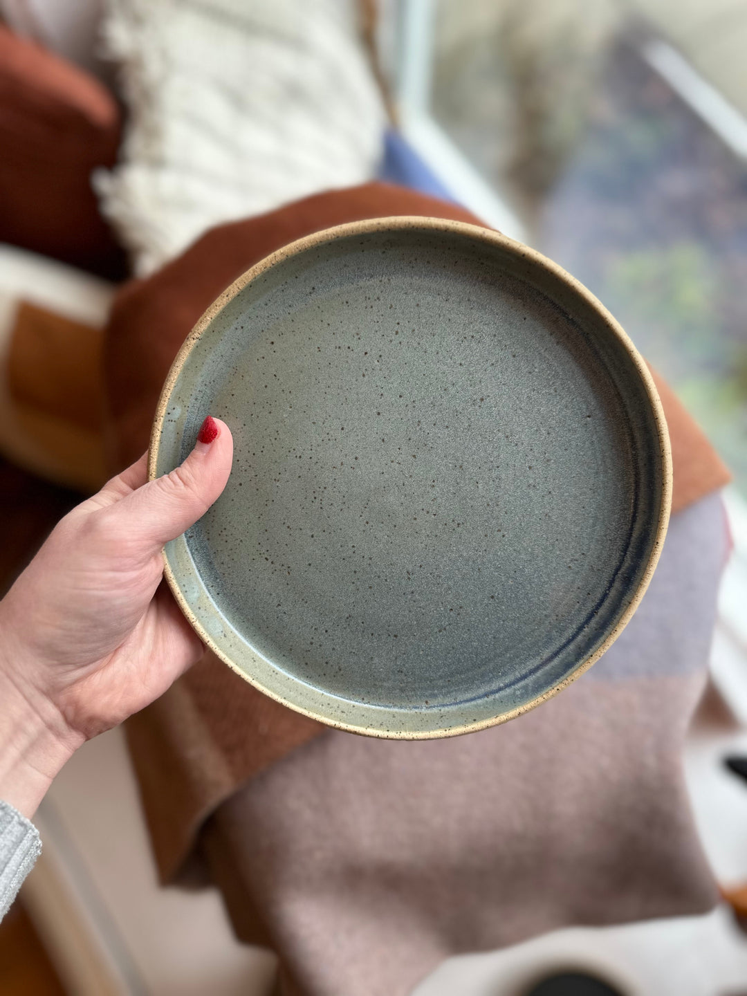 7.5" Side Plate (Multiple Colors) | Schyler the Potter, Made in MI