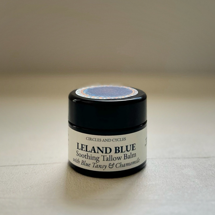 Leland Blue Tallow Balm | Circles and Cycles in Northport, MI