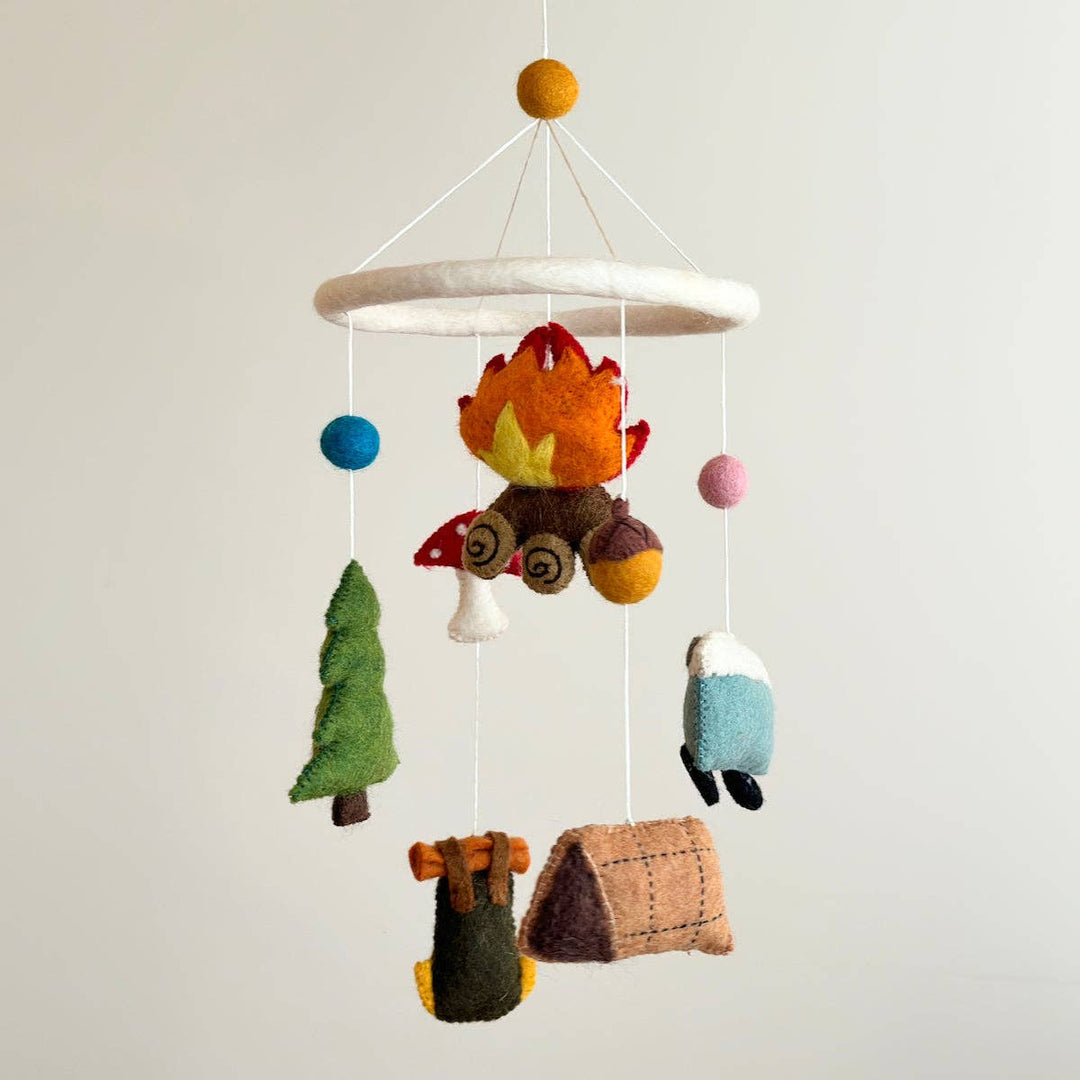 Camping Baby Mobile