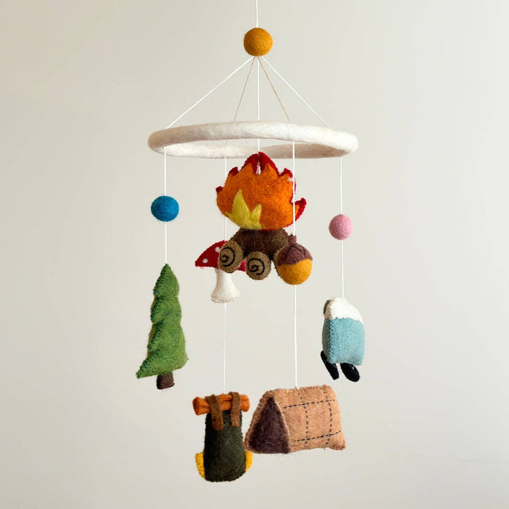 Camping Baby Mobile