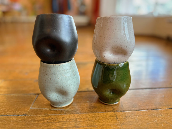 Thumb Cup (Multiple Colors) | Schyler the Pottery, Made in MI