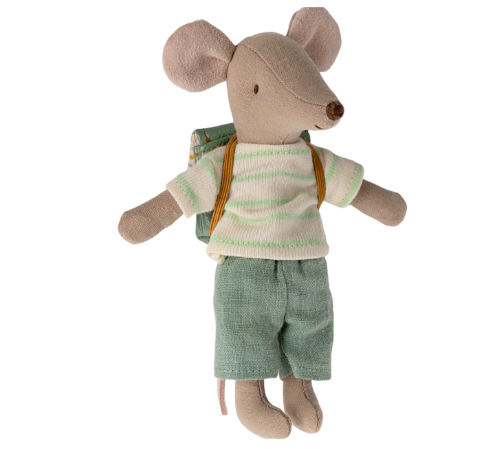 Tricycle Mouse Big Brother in Mint | Maileg