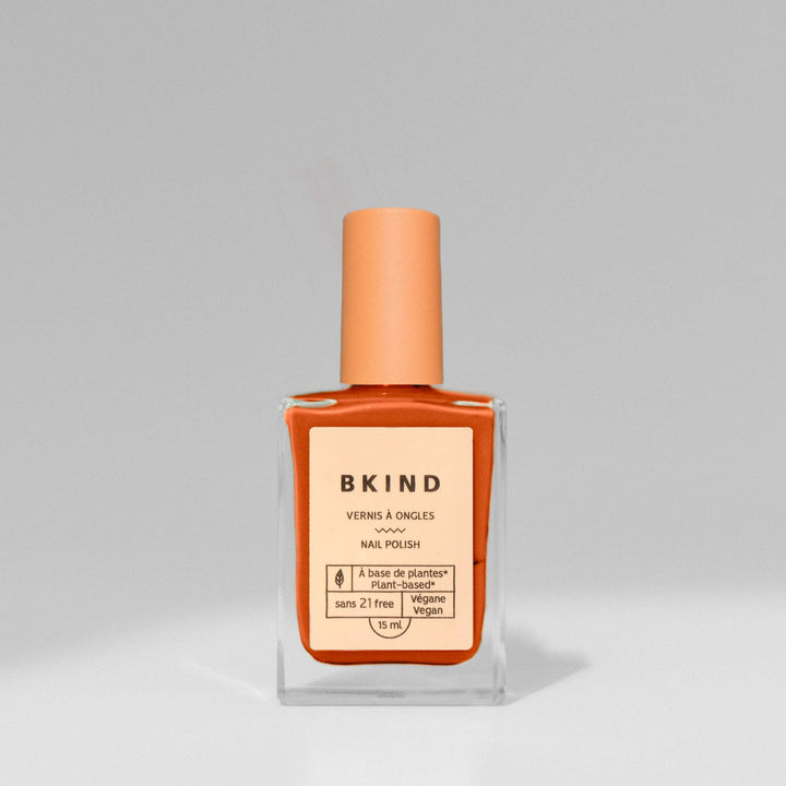 Pumpkin Spice Vegan & 21-free Nail Polish | BKIND