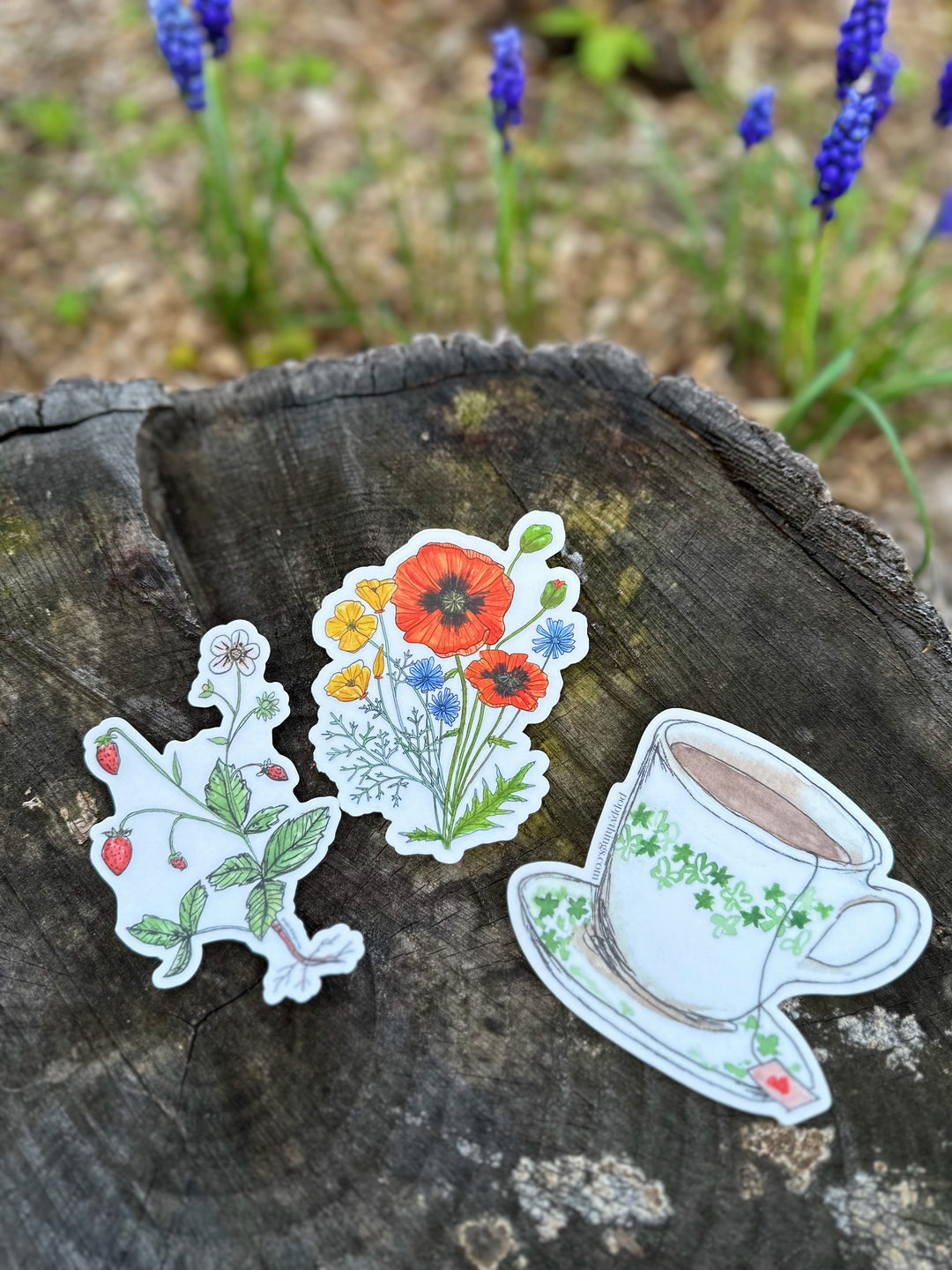 Summer Strawberry Sticker