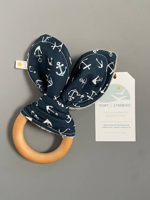 Anchors Aweigh Teether | Port & Starbird