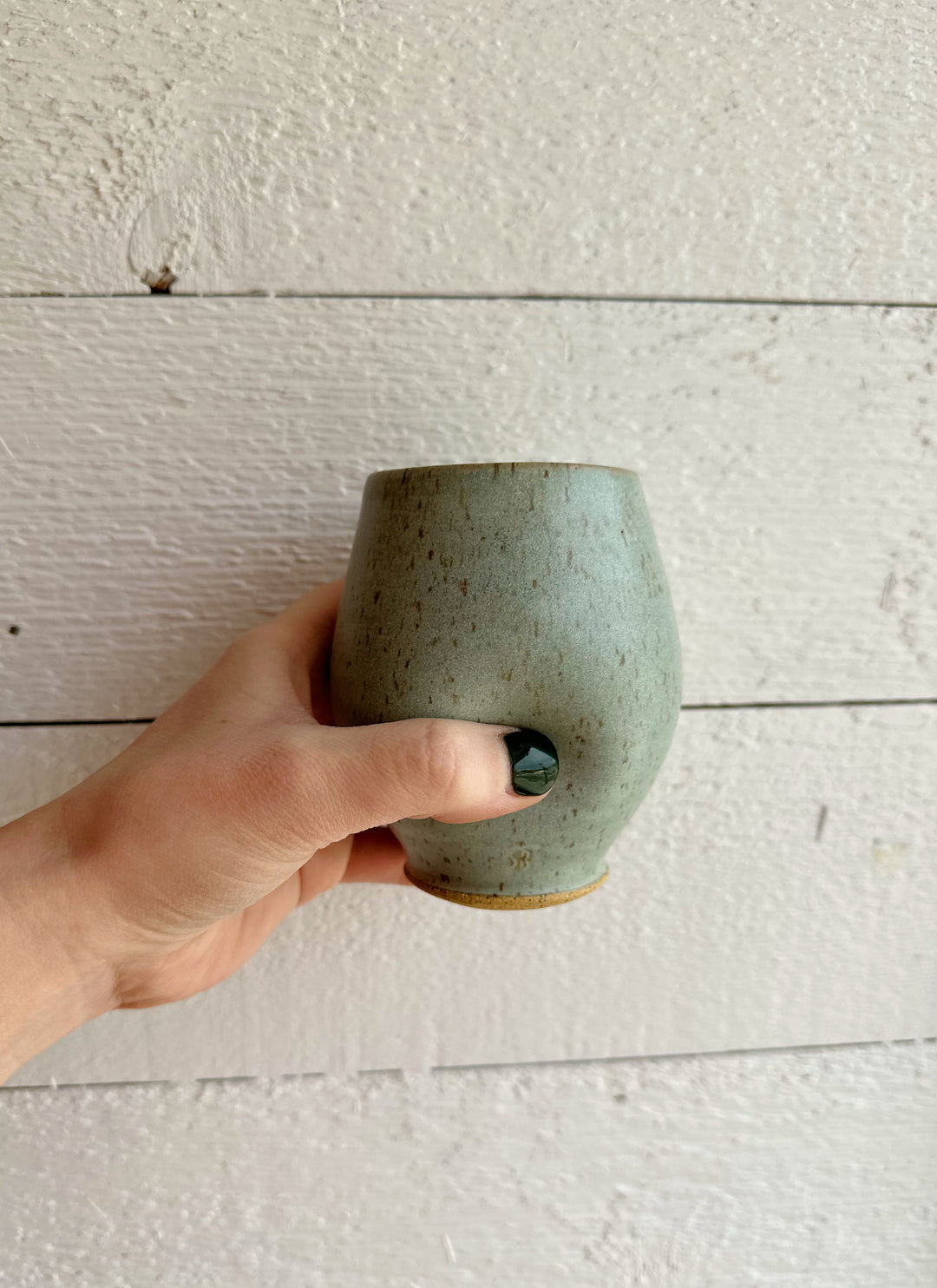 Thumb Cup (Multiple Colors) | Schyler the Pottery, Made in MI